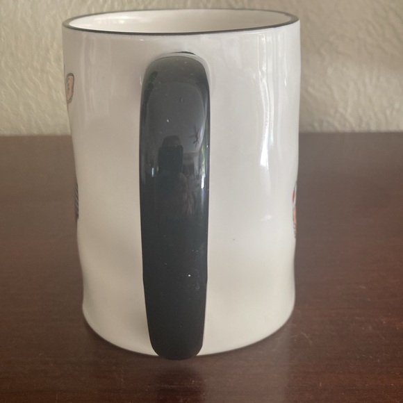 Oversized, Stoneware, Hipster Cowgirl with Rose Tattoo Mug. 17oz.  NWOT - Picture 2 of 8